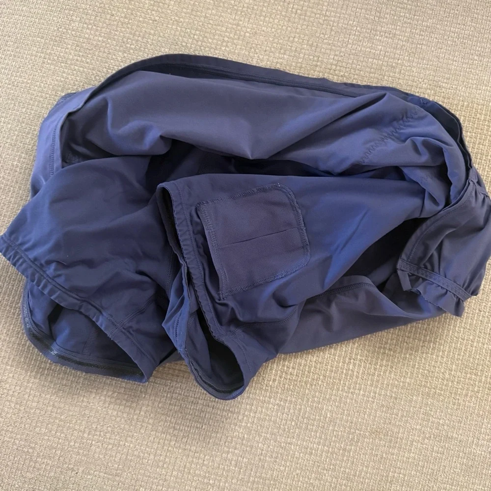 Lululemon Navy Athletic Skort